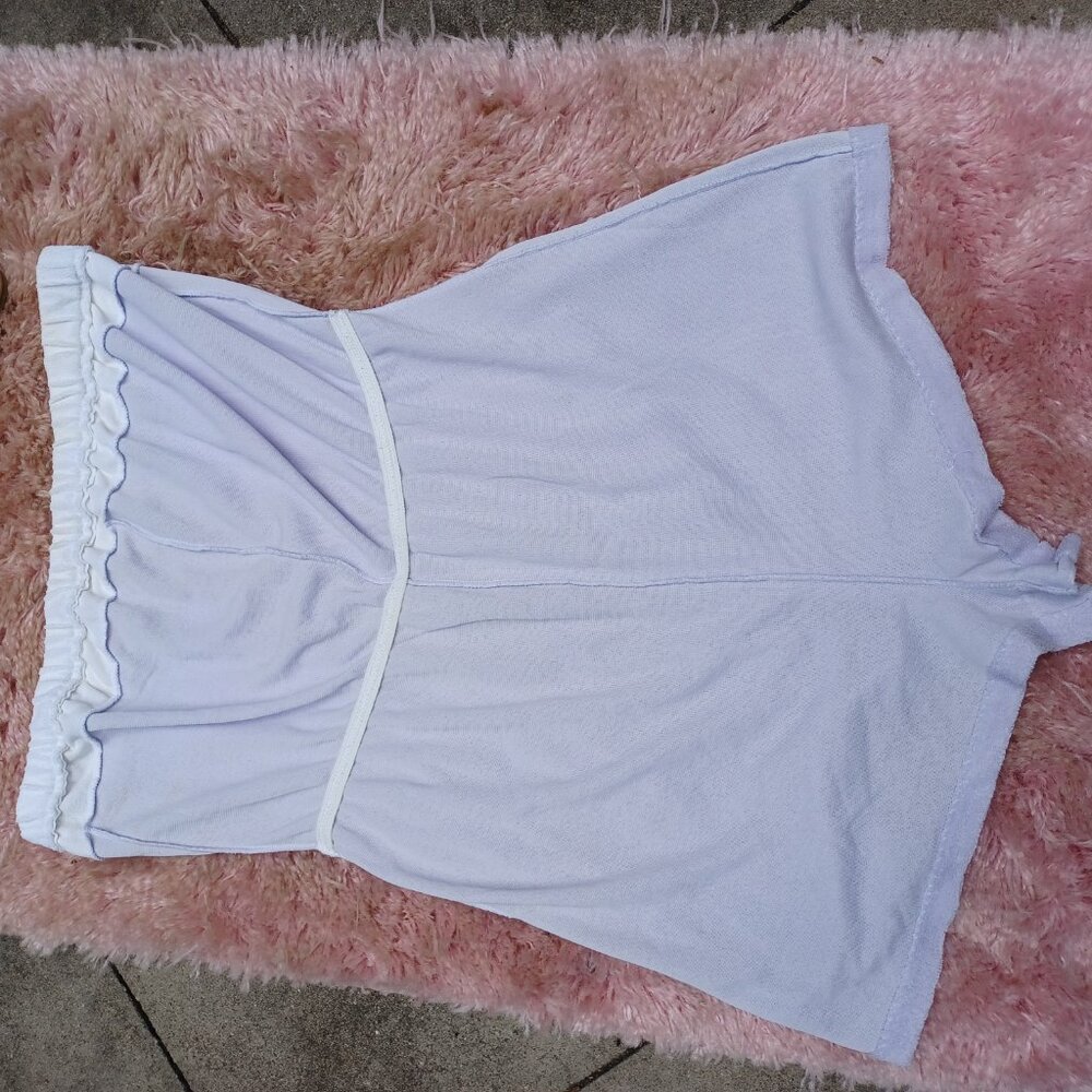 Vintage 60s Coquette Purple Terrycloth Romper size Medium - Picture 13 of 15